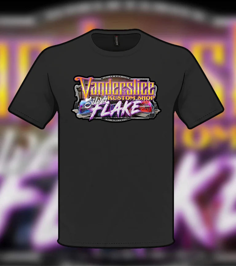 VANDERSLICE Kustom Shop Flake  T-Shirts