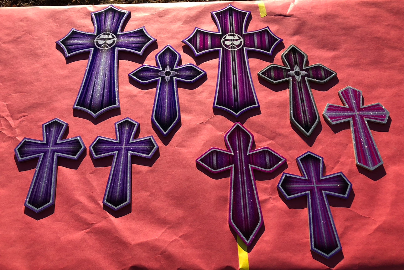 DIY Lowrider Pattern Cross Kit with Two 15in. Crosses