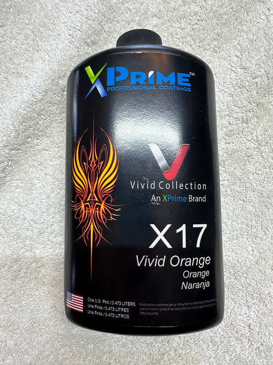 X17 Orange Vivid Concentrated Dye 16.oz