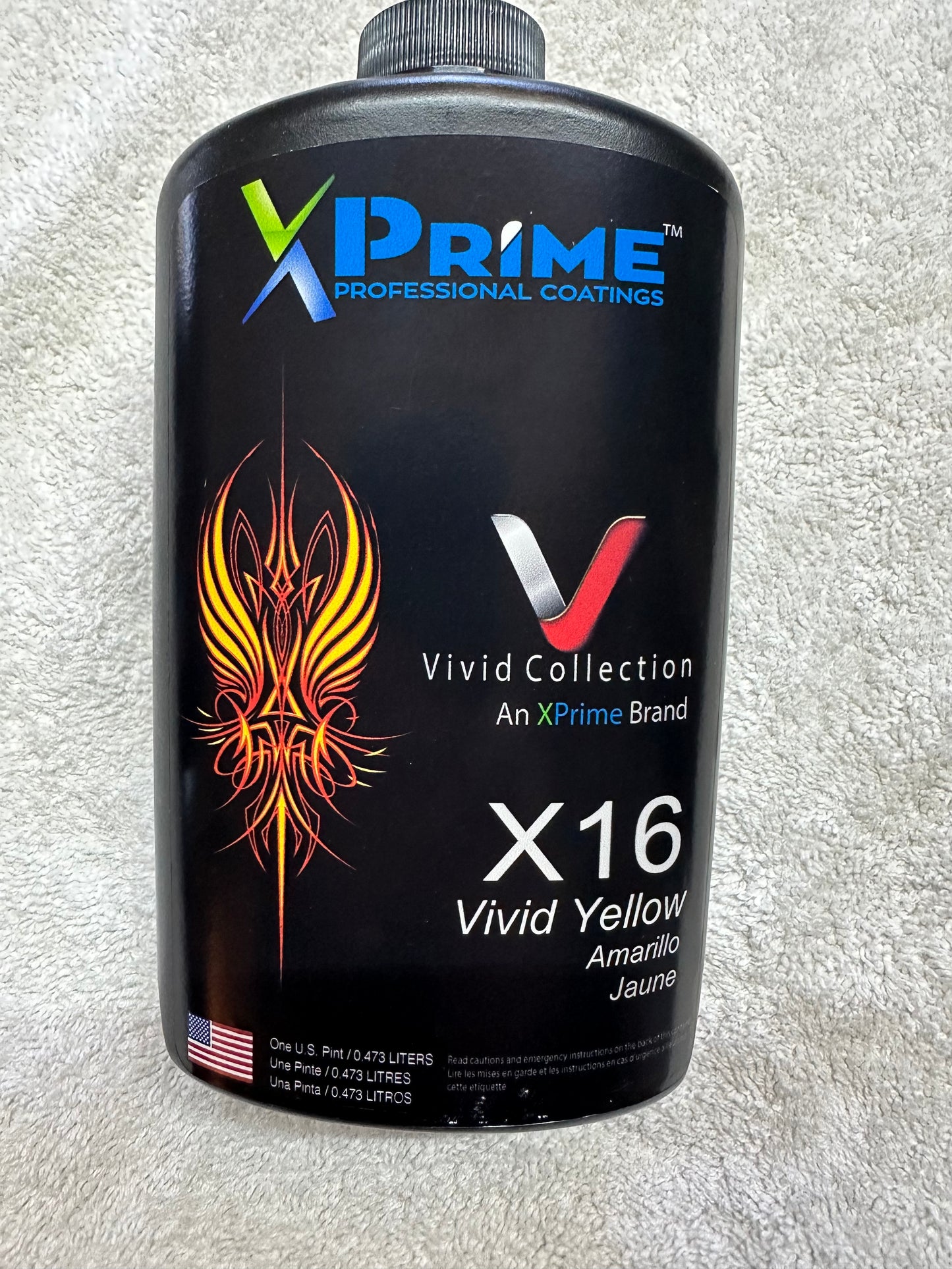 X16 Yellow Prime Vivid Concentrated Dye 16.oz