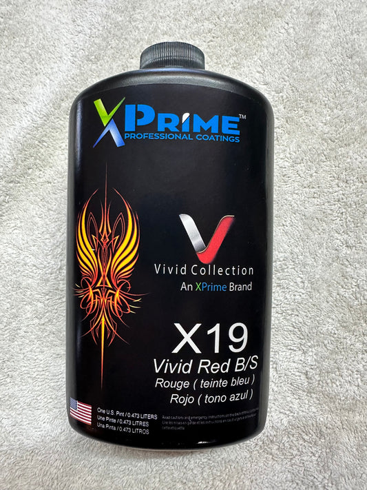 X19 Red B/S Vivid Concentrated Dye 16.oz