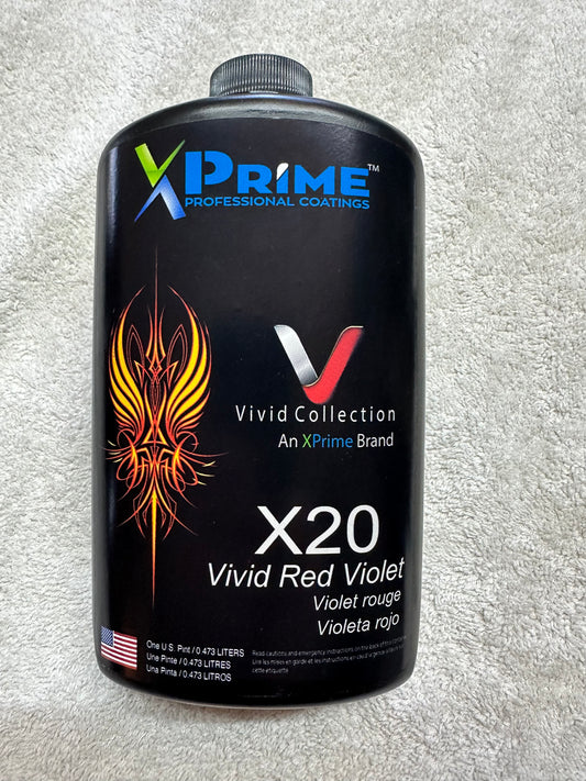 X20 Red/Violet Vivid Concentrated Dye 16.oz