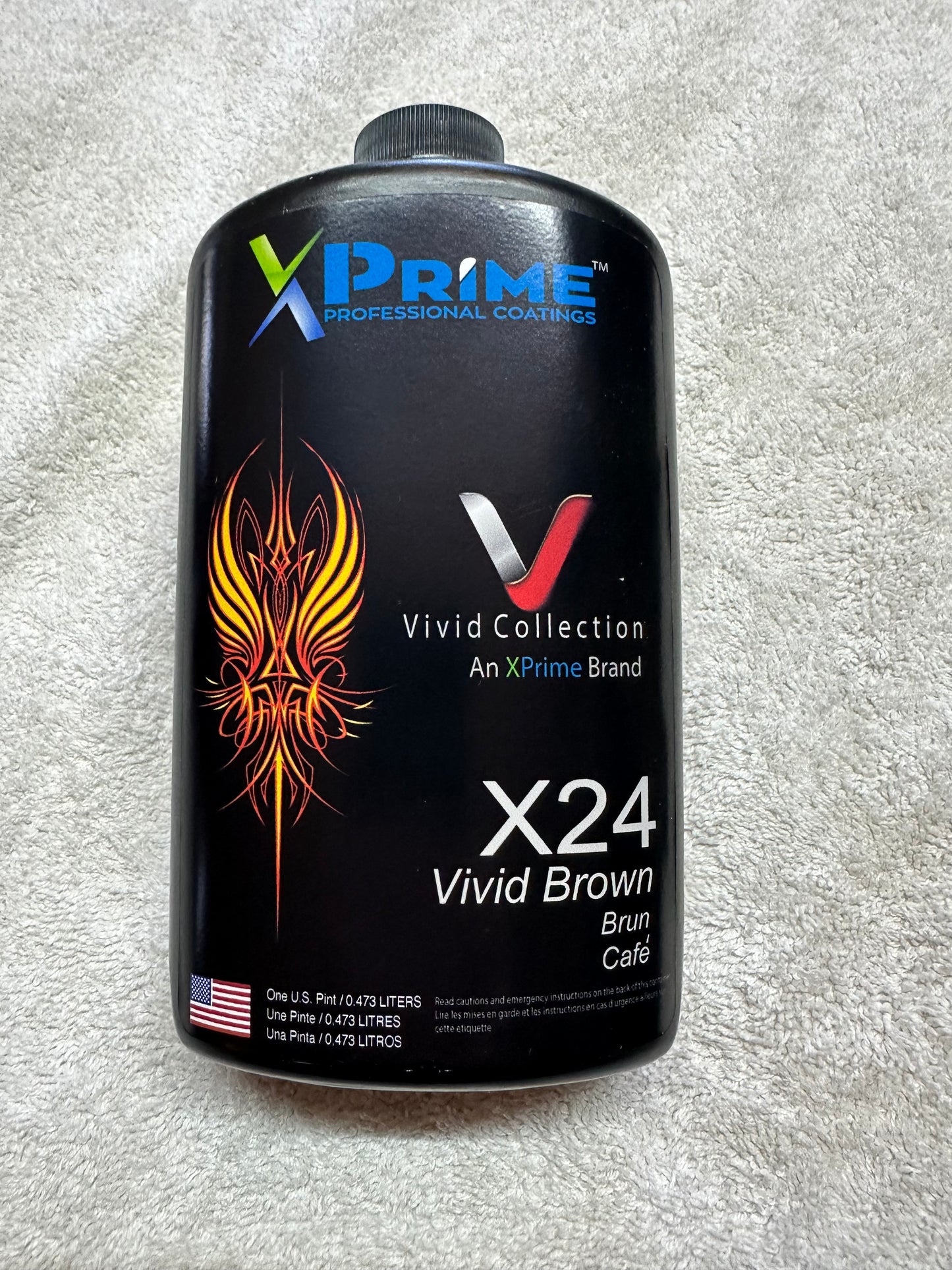 X24 Brown Prime Vivd Concentrated Dye 16.oz