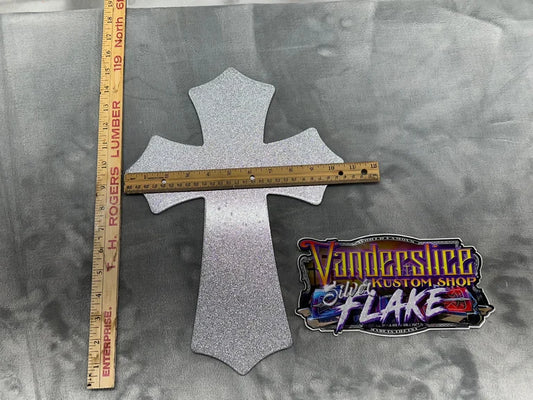 Preflaked Cross (15 inch x 10.5 inch)