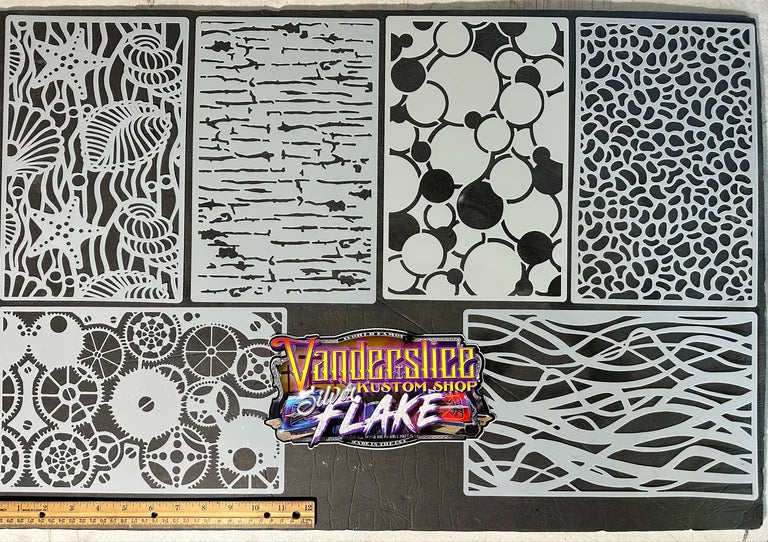 Mylar reusable stencil Kits