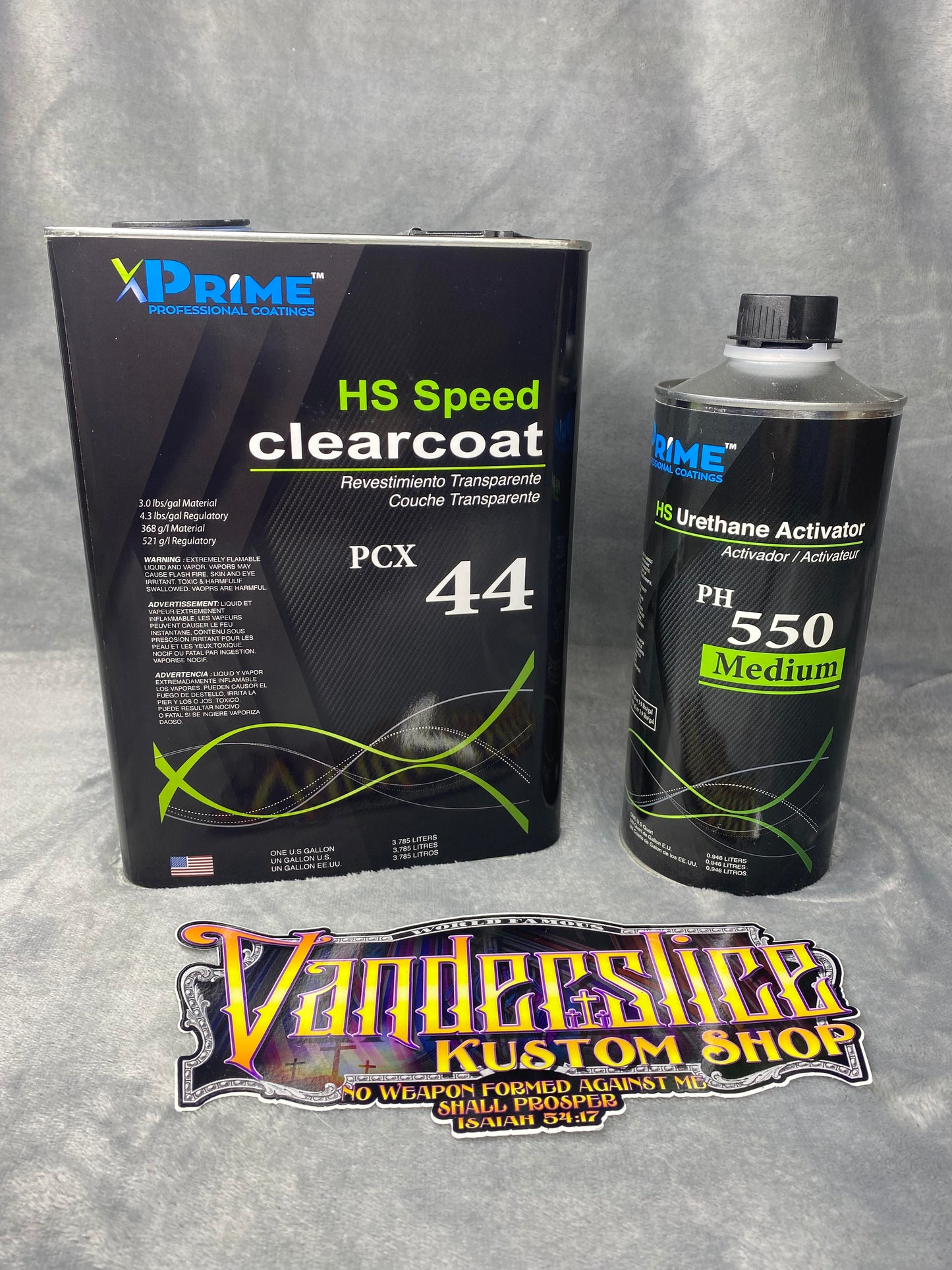 PCX44 HS Speed clearcoat and Activator